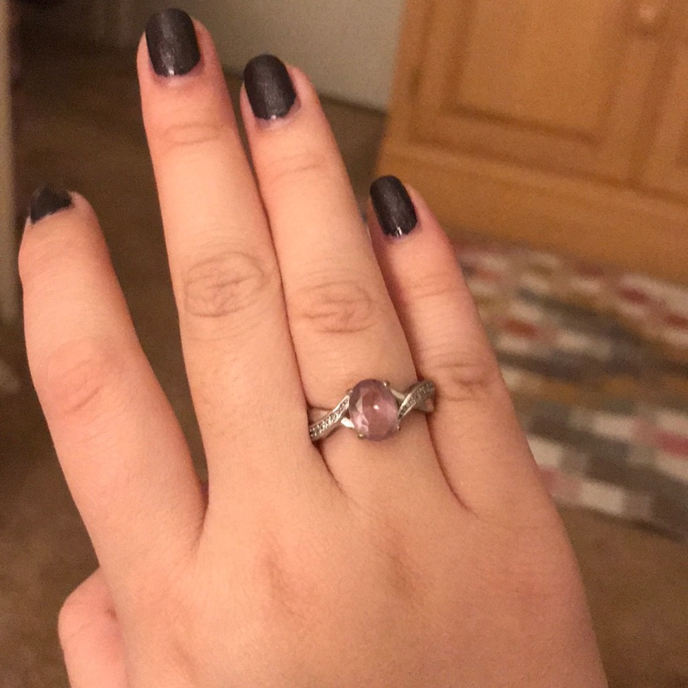 Print stone ring